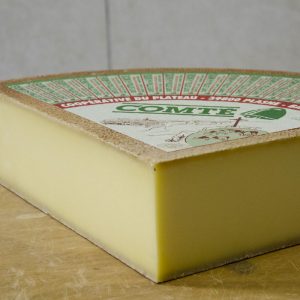 Fromage Comté jeune, fruitière de Plasne Barretaine